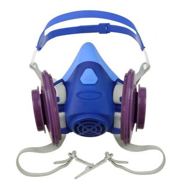 百安達(dá)FCN1201F+FEN02硅膠雙濾盒過(guò)濾式防毒面具