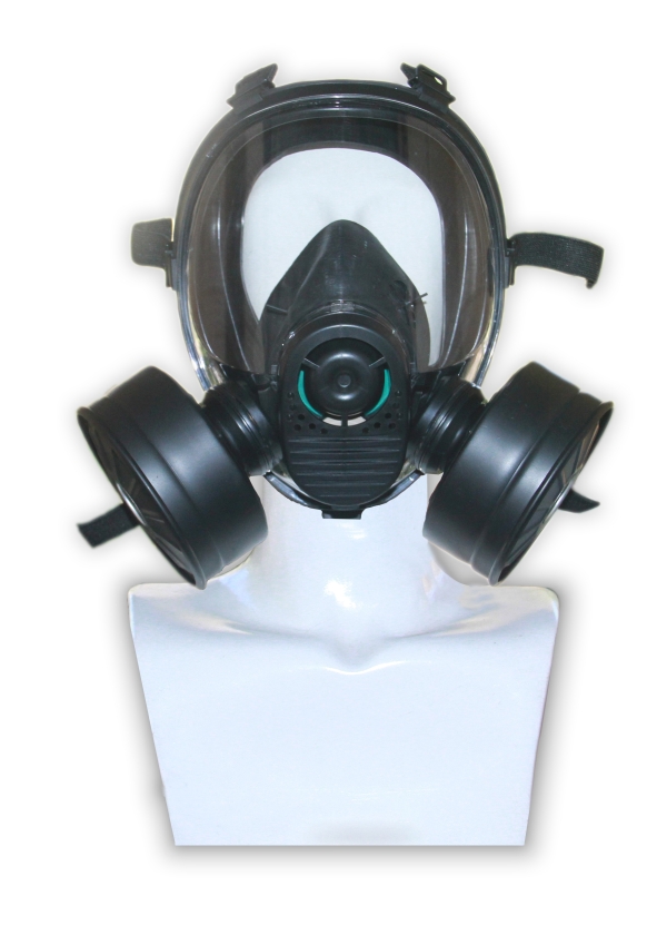 新華MF33-1型雙罐結(jié)構(gòu)防毒面具