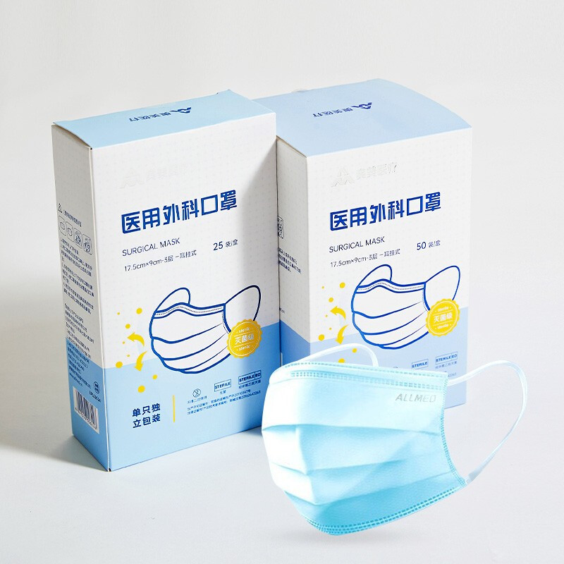 奧美醫(yī)療醫(yī)用外科口罩