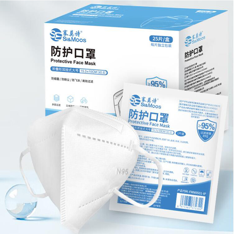 塞莫詩FMN9501折疊耳帶式醫(yī)用防護(hù)口罩