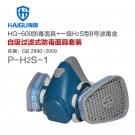 海固HG-600 P-H2S-1濾毒盒硫化氫氣體防毒面具 海固HG-600 P-H2S-1濾毒盒硫化氫氣體防毒面具