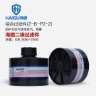 海固Z-B-P2-2二級防無機(jī)氣體濾毒罐
