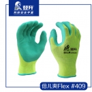 登升409倍兒爽F(xiàn)lex黃紗綠勞保手套