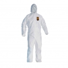 金佰利38938-04 KLEENGUARD勁衛(wèi)A35白色帶帽連體防護(hù)服L