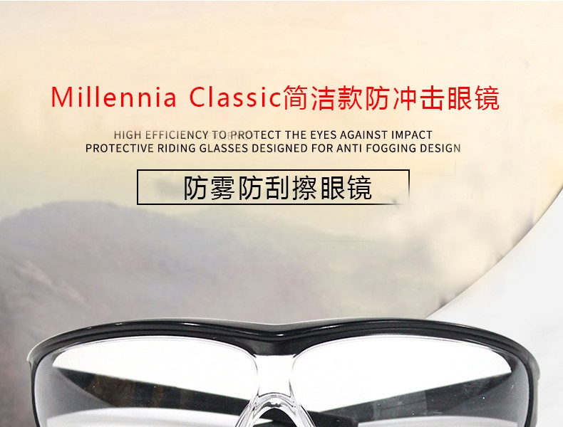 Honeywell霍尼韋爾1002781M100經(jīng)典款防霧防刮擦防護(hù)眼鏡圖片1