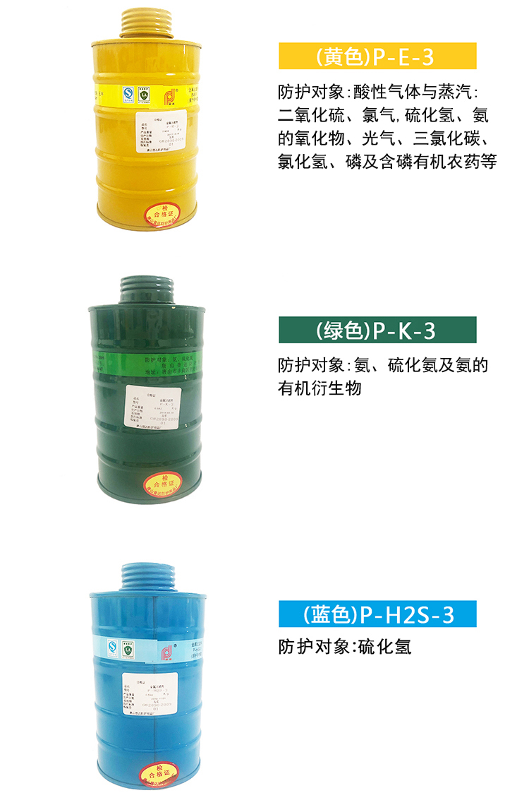普達(dá)P-CO-3 5號濾毒罐圖3