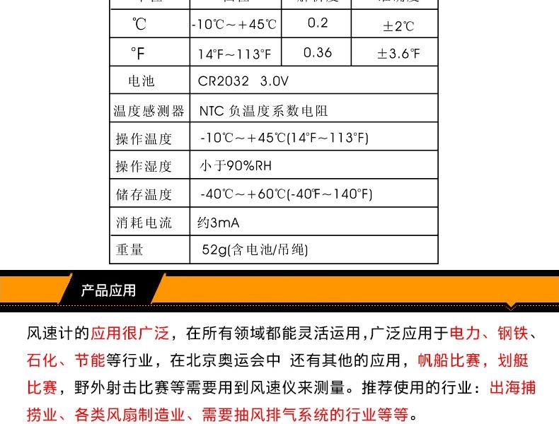希瑪AR816+風(fēng)速計圖3