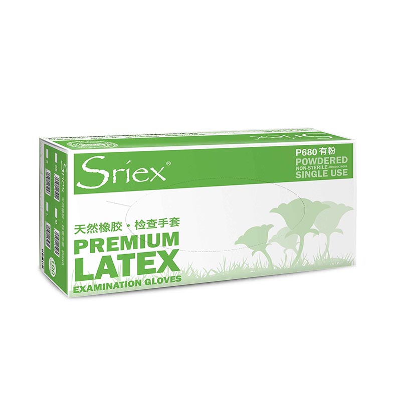 施?？礢riex P680天然乳膠檢查手套圖片
