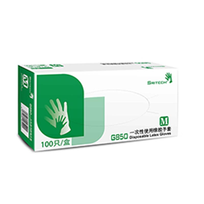 施?？礢RITECH G850天然乳膠一次性手套圖片