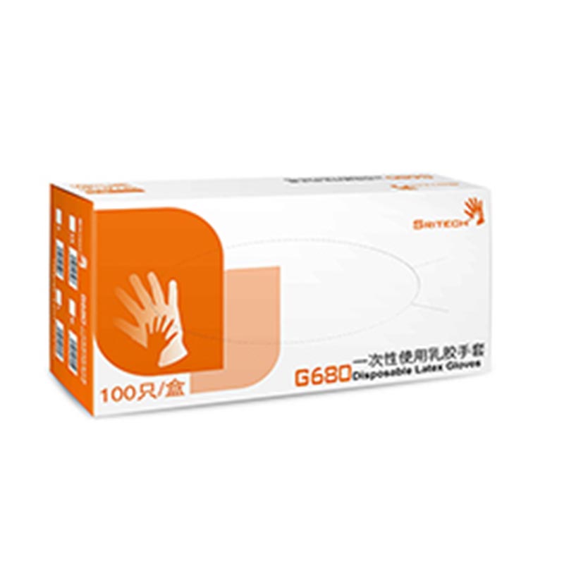 施?？礢RITECH G680天然乳膠一次性手套圖片