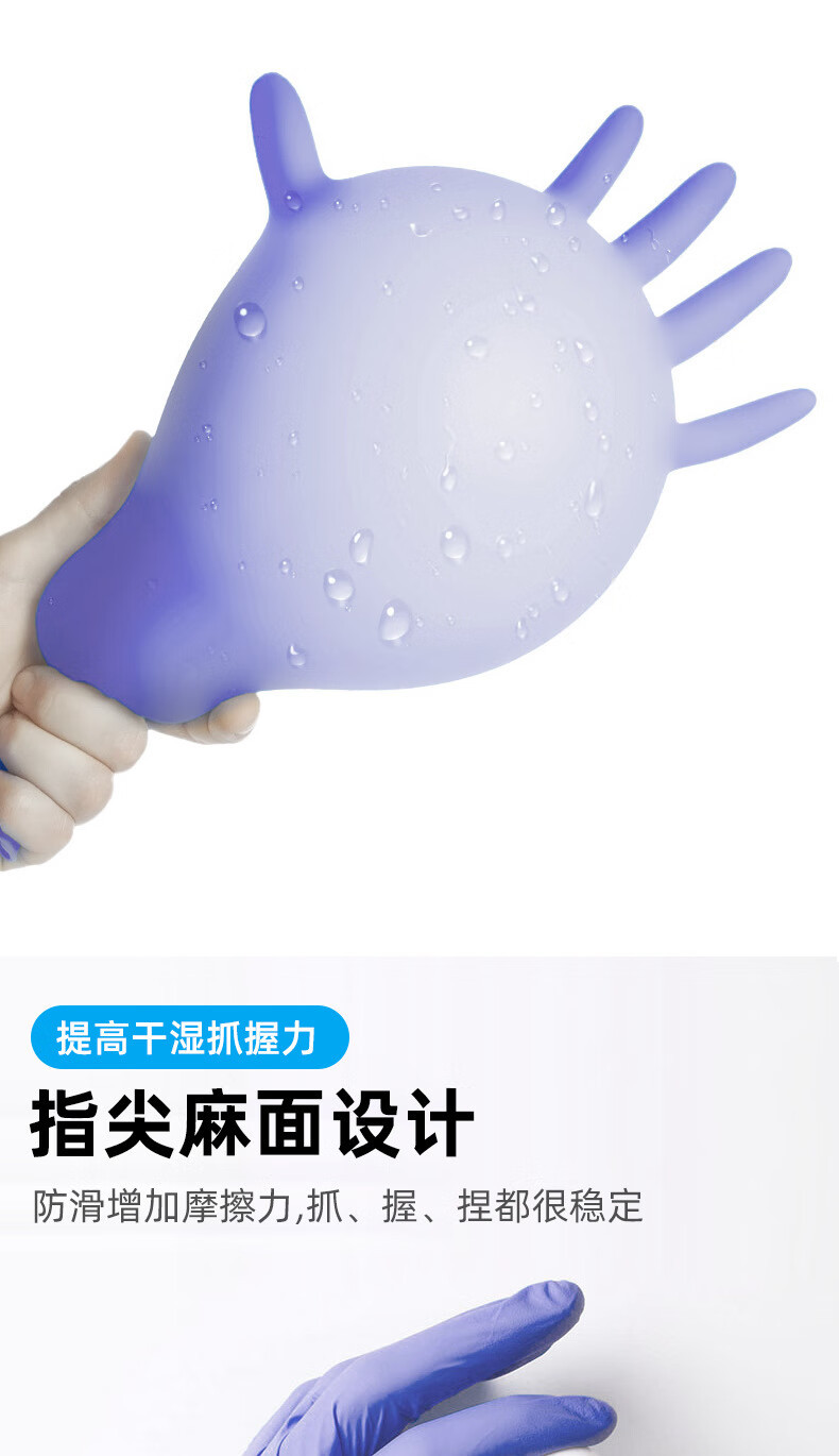 施?？礜900丁腈橡膠檢查手套圖片5