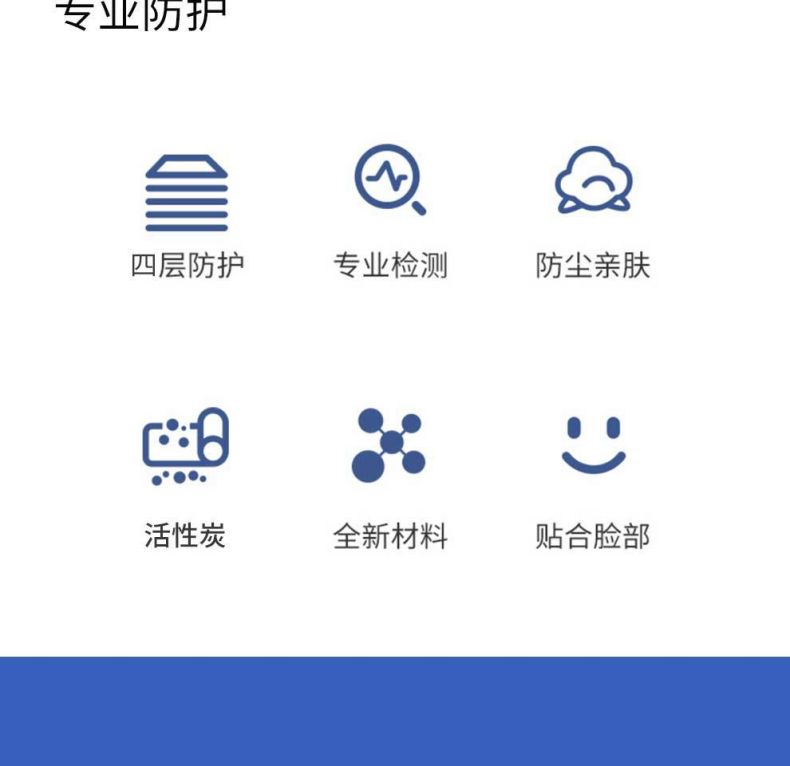 漢盾HD8042P KP95頭戴式杯狀活性炭異味防護(hù)口罩3