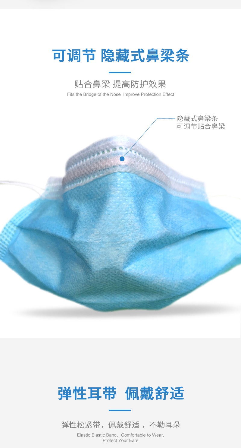 塞莫詩FMBL0501無菌款三層防護醫(yī)用外科口罩圖片6