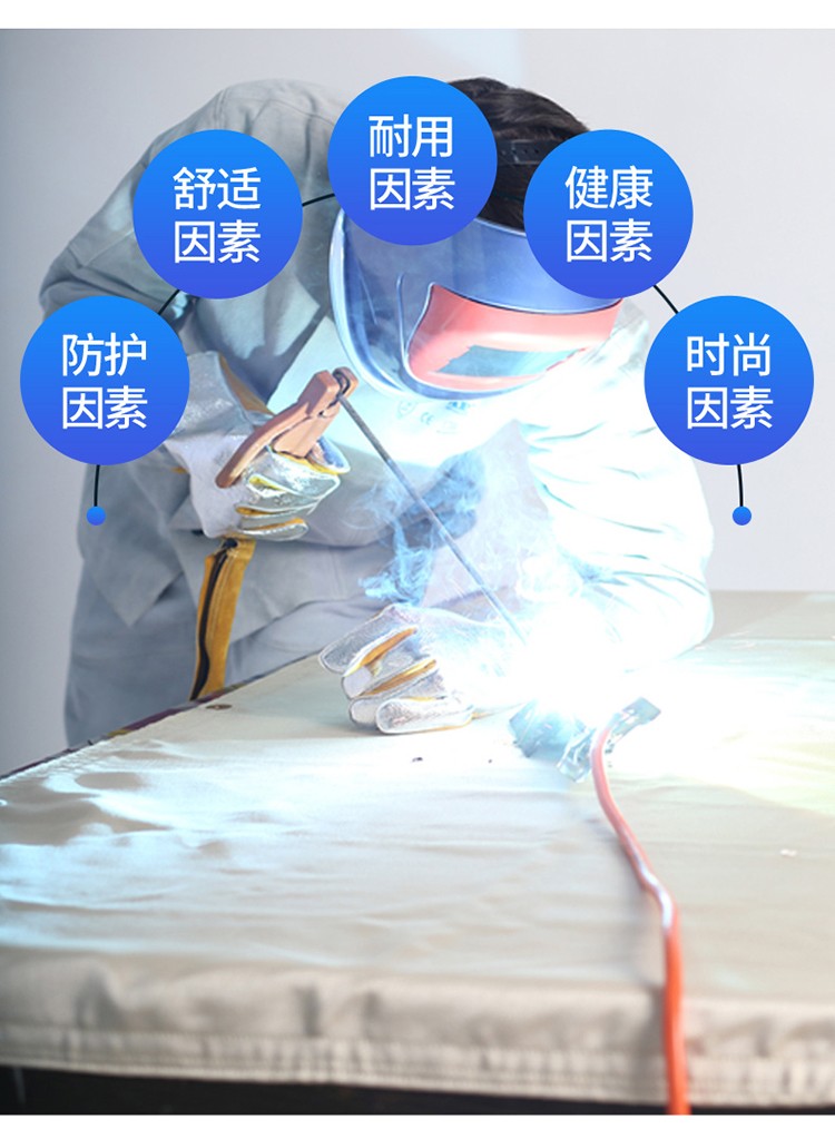 友盟AP-9168原色全皮焊接防護(hù)毯圖片6