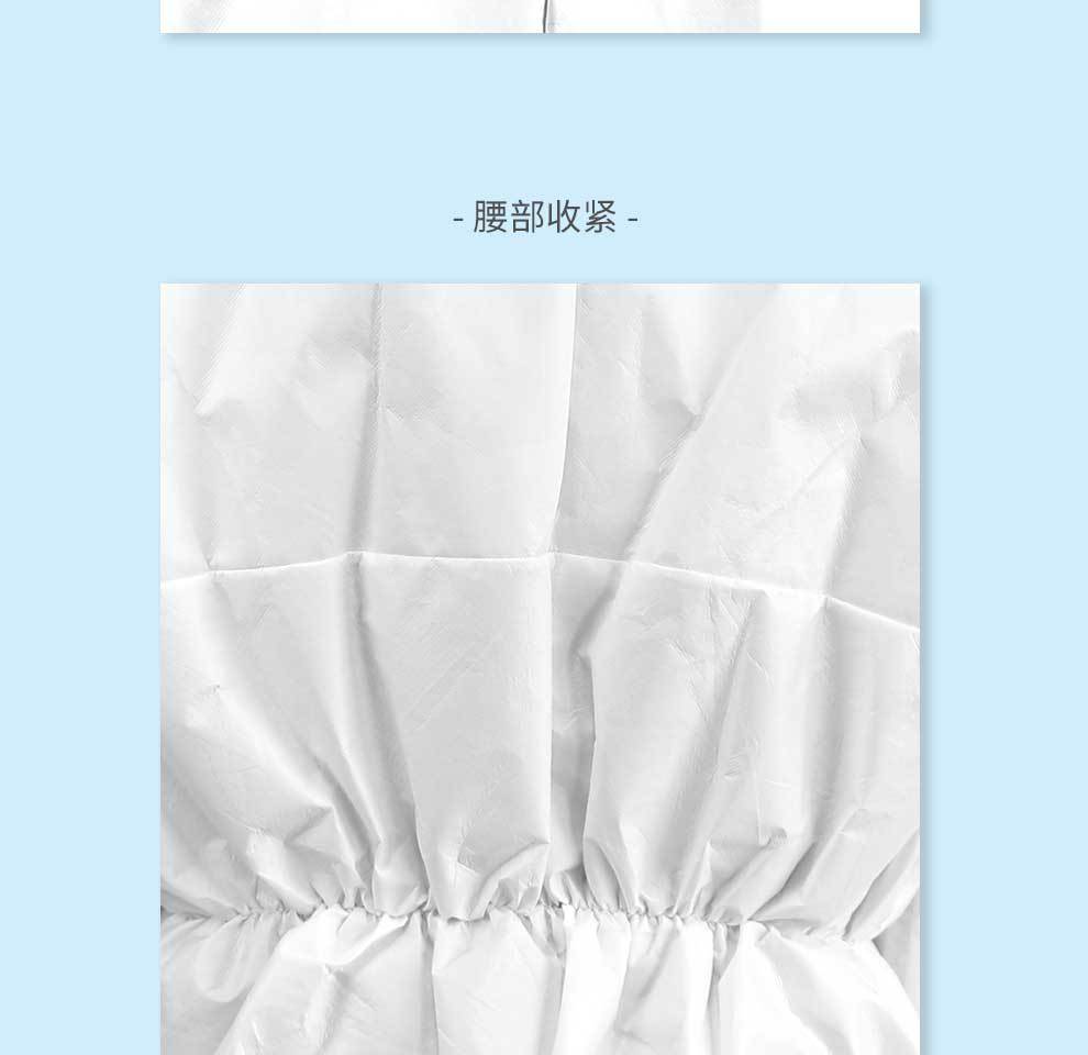 漢盾HD-BP616帶帽連體式限次使用工業(yè)防護服6