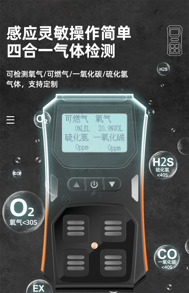 愛德克斯X-4+四合一氣體檢測(cè)儀4.jpg