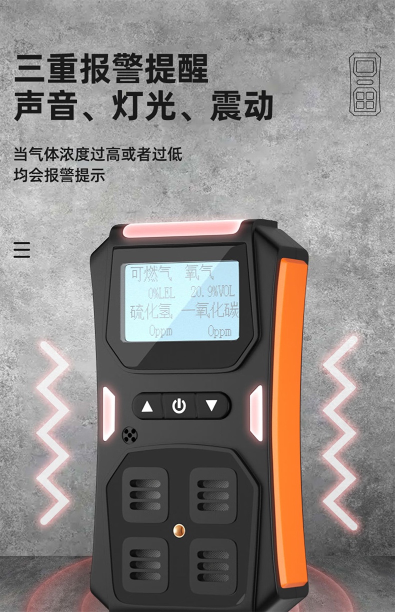 愛德克斯X-4+四合一氣體檢測(cè)儀5.jpg