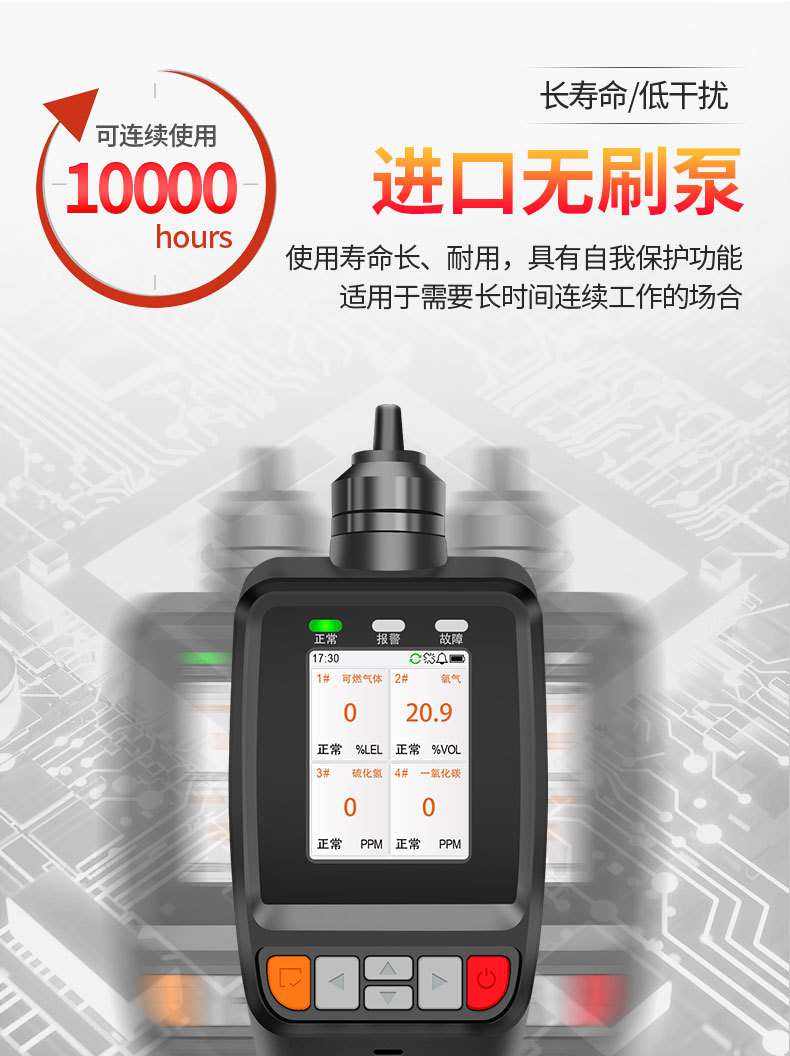 愛(ài)德克斯BX-168泵吸式氣體檢測(cè)儀5.jpg