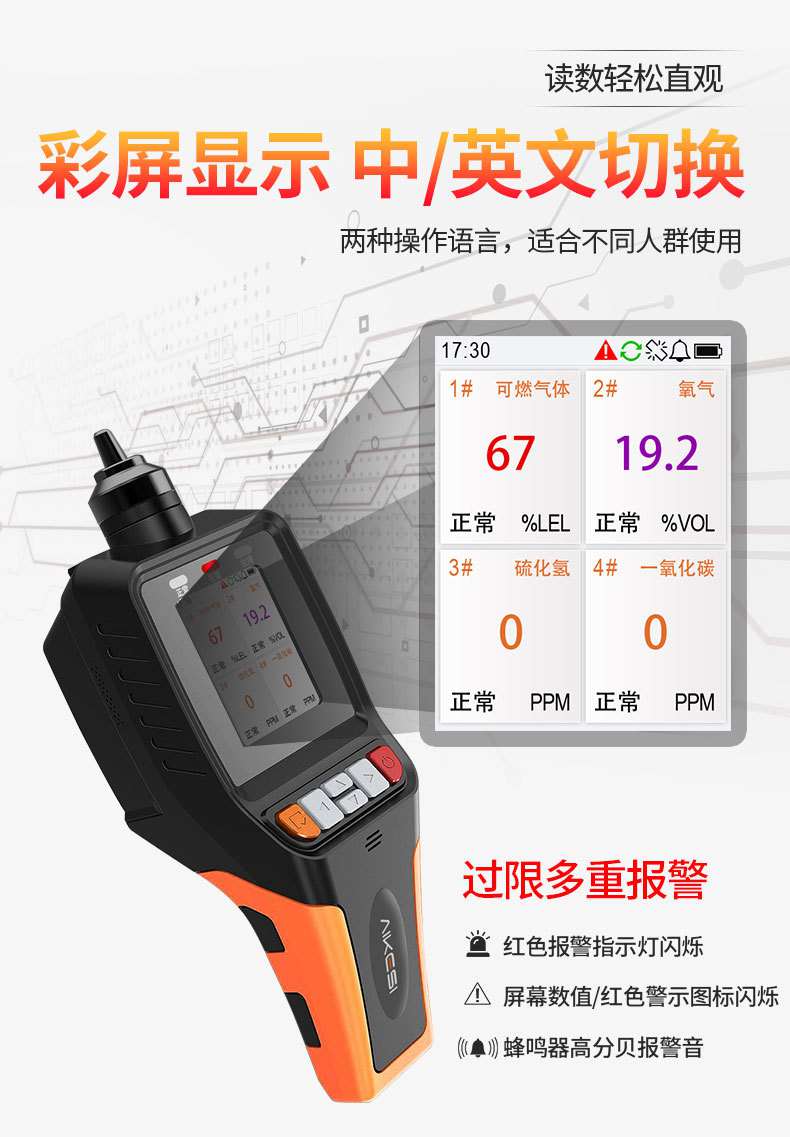 愛(ài)德克斯BX-168泵吸式氣體檢測(cè)儀10.jpg