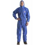 3M4532+藍(lán)色帶帽連體防護(hù)服