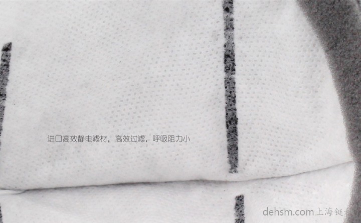 3M9041口罩采用進(jìn)口高效靜電材質(zhì)，呼吸阻力小